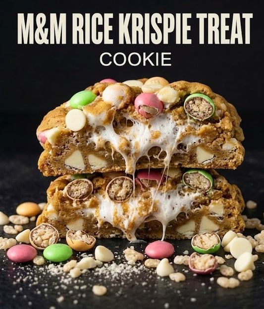 M & M Rice Krispie Treat Cookie - Cookie Jar