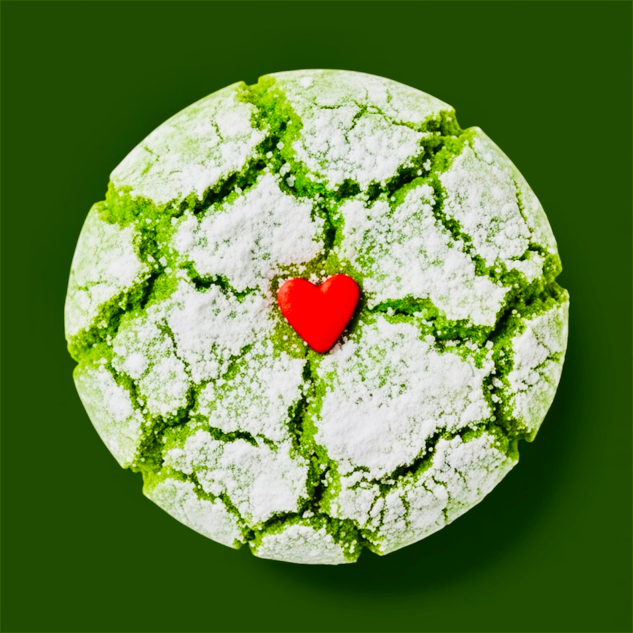 Brown Sugar Cookie Grinch Style