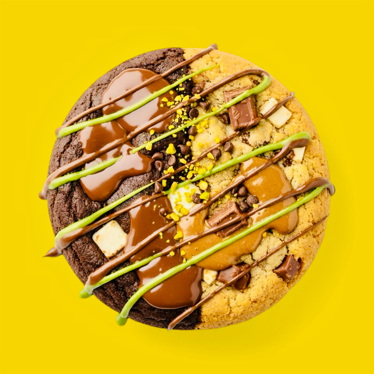 Dubai Biscoff (Filled with pistachio cream and kataif)