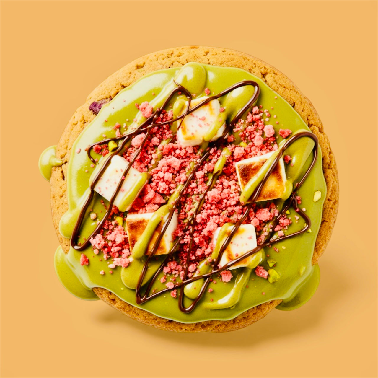 Dubai Strawberry Cheesecake (Filled with pistachio cream and kataifi)