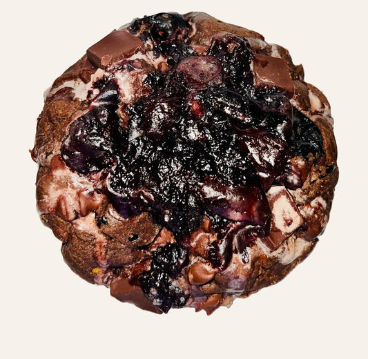 Black Cherry Brownie Cookie